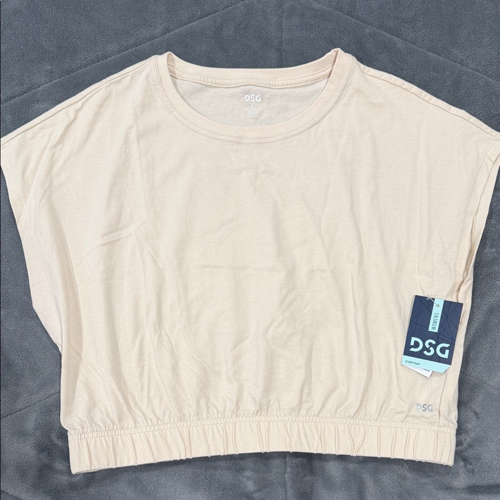DSG Beige Relaxed Fit Top